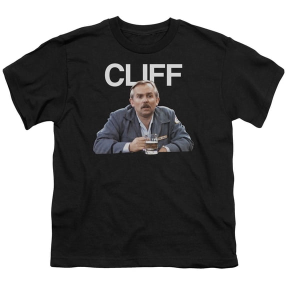 Cheers Cliff Youth 18/1 T-Shirt Black