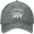 thumbnail image 2 of Grandma Bear Baseball Cowboy Hat Adjustable Trucker Hat, 2 of 9