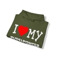 thumbnail image 4 of I Love My Pudelpointer Dog Breed Graphic Hoodie Sweatshirt, Sizes S-5XL, 4 of 9