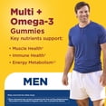 thumbnail image 6 of Nature Made Mens Multivitamin + Omega-3 Gummies for Daily Nutritional Support, 80 Count, 6 of 13