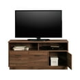 Mainstays 3 Door TV Stand Console, for TVs up to 50", Canyon Walnut