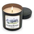 thumbnail image 4 of Mainstays 8oz Black Tin Candle, Evergreen Mountain, 4 of 6