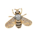 thumbnail image 1 of Broche de , insignia de solapa, alfileres para bufanda, decoración de aleación, broches de joyería con diamantes de imitación para regalos, ropa, Gris, 1 of 8
