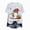 White, variant on TOWED22 Women Fall Halloween Shirt Novelty Spooky Coffee Print Graphic Tees Pumpkin Thanksgiving Tops(White,L)
