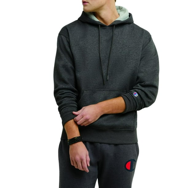 Sudadera con capucha Champion Powerblend Fleece para hombre Granite Heather