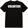 thumbnail image 2 of BILLIONHATS 12-Pack Black Volunteer T-Shirt Size 2XL – Cotton Blend Printed in USA for Events & Outreach, 2 of 2