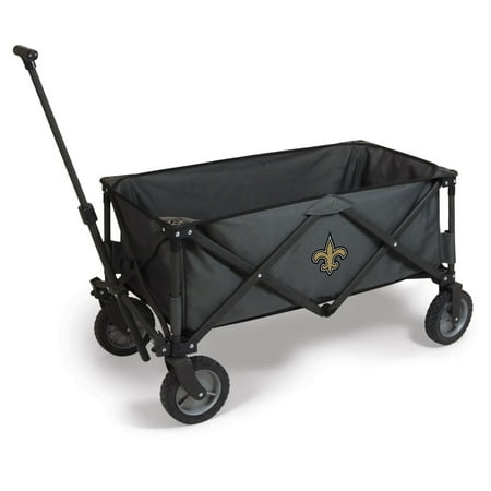 Picnic Time NFL Adventure Wagon - Dark Gray/Black