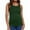 Mint Green, variant on Zwiiyzr Women Summer Breastfeeding Tank Tops Nursing Shirts Pregnant Solid Color Round Neck Sleeveless Blouse Sleepwear Postpartum Mommy Maternity Clothes Loungewear Olive Green