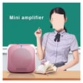 thumbnail image 2 of Mini Audio Voice Amplifier Megaphone Booster With Wired Microphone Loudspeaker Speaker MP3 Teachers Voice Amplifier ,Comfortable and Portable, 2 of 6