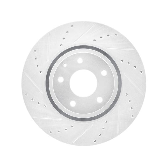 Front Left Brake Rotor - Compatible with 2018 - 2021 Mazda 6 2019 2020