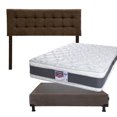 thumbnail image 1 of Colchón Matrimonial + Cabecera Catania + Box Spring Air DICASA Júpiter, 1 of 8