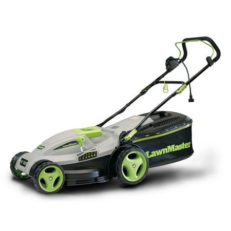LawnMaster MEB1016M 10 Amp, 15-Inch Electric 2-in-1 Mower