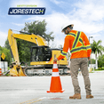 thumbnail image 6 of JORESTECH Hi-Vis X-Back, Long-Sleeved, Two-Toned Work Safety T-Shirt, TS-15 (Orange, 3XL), 6 of 8