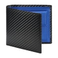 thumbnail image 4 of Cartera para hombre, de microfibra, fina, minimalista, para viajes de negocios, regalo de cumpleaños para papá Revestimiento azul, 4 of 8