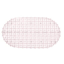 XYKA New Bathroom Tub Mat Non-Slip PVC Bath Floor Carpet, Bubble Design with Suction Cups, 35x61cm, Ideal for Shower and Bathtub, Plastic Rubber Floor Mat