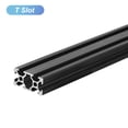 thumbnail image 4 of 2040 T Slot Aluminum Extrusion 1100mm(43.3 Inch) Black for 3D Printer Laser Engraving Machine 1 Pcs, 4 of 6