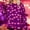 Purple, variant on Hueook Valentines Day Shirt for Women Tops Crew Neck Printing Oversized Sweatshirt Long-sleeved Top Hoodie Purple 2X