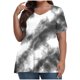 thumbnail image 1 of Tamaño Más Manga Corta Tops para las Mujeres, Casual V-Cuello Camiseta de la Blusa Sólida para el Verano, el Uso Diario Y Casual, 1 of 7