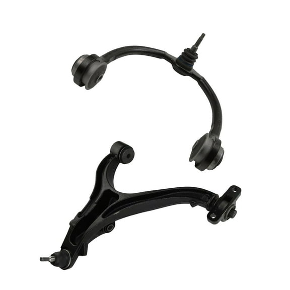 AutoShack Front Left Control Arms and Ball Joint with Bushings for Jeep, Grand Cherokee 2005-2010 Commander 2006-2010, 4WD RWD AWD V6 3.0L 3.7L V8 4.7L 5.7L 6.1L, Pair