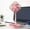 Pink, variant on Kiplyki Flash Portable Pedestal Fan - Foldaway Standing Fan Foldable Desk Fan Wireless Use 1200Mah Rechargeable Battery Control Telescopic 3Speed Quiet Fan for Home Kitc