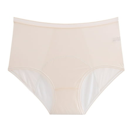 

Fiudx Women Solid Plus Size Underwear Lingerie Physiological Panties Ladies Underpants Ladies Underwear 436