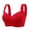 Red, variant on Bras for Women Wireless Soft Comfortable Lace Bralette Support Push up Bras Full Coverage Everyday Bra Red