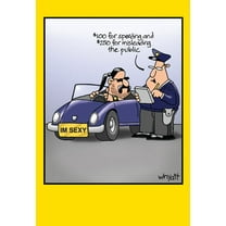 Nobleworks Vanity License Plate Funny / Humorous Tim Whyatt Birthday Card