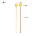 thumbnail image 4 of Marimba Mallets Wood Handle Soft Head Professionals Sticks yellow, 4 of 8