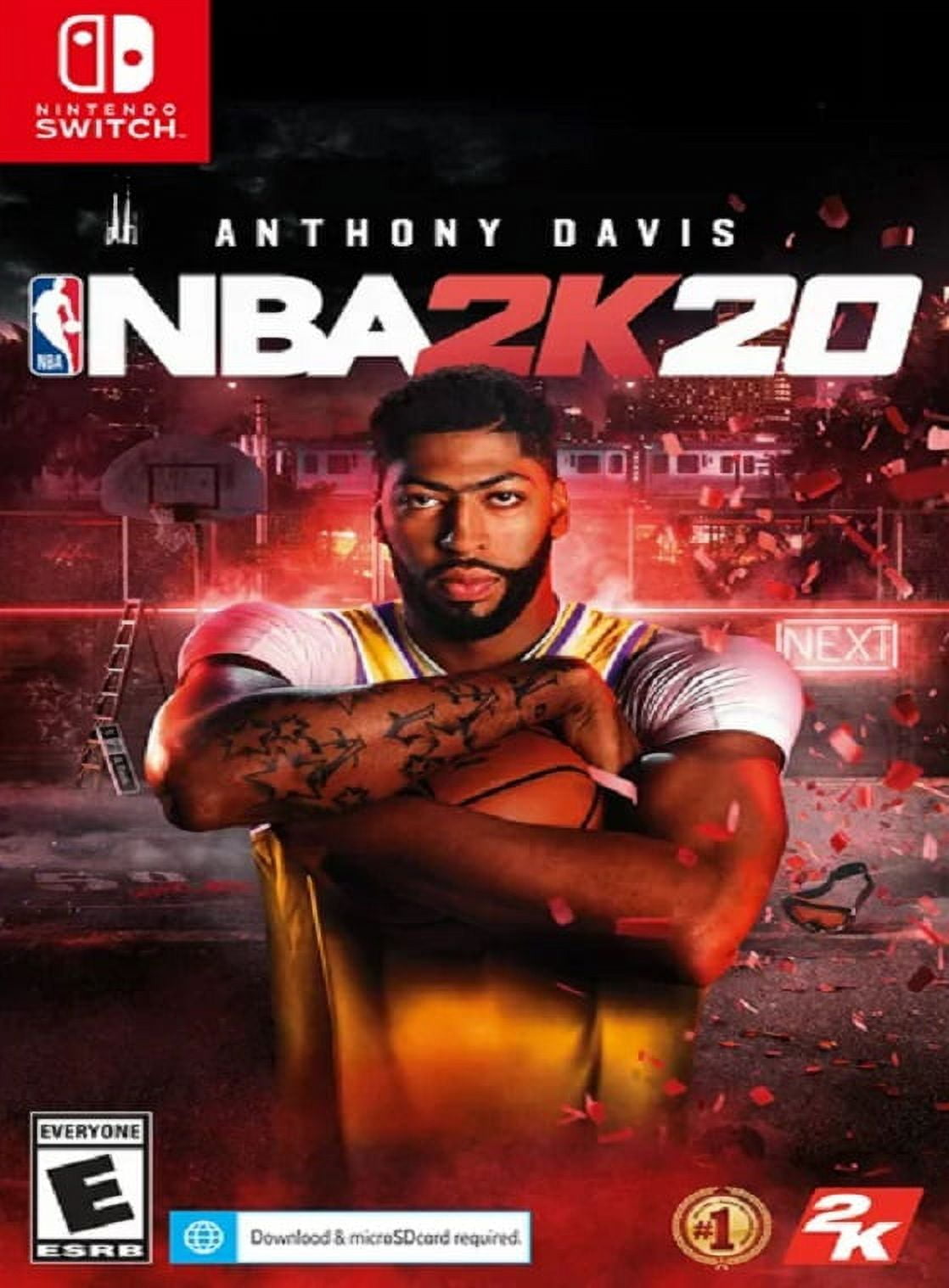 Restored NBA 2K19 (Nintendo Switch, 2018) Basketball Game