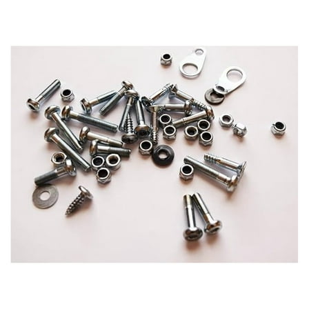 EZ Up Canopy Bolts & Screws - 36pc Replacement Parts Set - #10-32 Button & Flat Head - Gazebo Hardware - Includes Lock Nuts & Jam Nuts