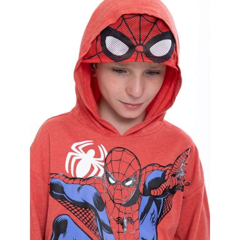 Spiderman hoodie for discount boys