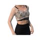 thumbnail image 2 of VISgogo Tops cortos de manga larga para mujer, camiseta ajustada con patrón floral transparente de color sólido, tops casuales de estilo simple VISgogo  moda, 2 of 7