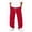 Red, variant on Loose Fit Sweat Pants for Boy Textured Lounge Pants Casual Joggers Drawstring Elastic Waist Uncuffed Trousers with Pockets for Daily Wear 3-15 Years, Red