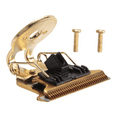 thumbnail image 3 of T-Shaped Hair Clipper Blade with Stand T9 Blade Trimmer Replacement Head Replacement Clipper Head Gold, 3 of 4