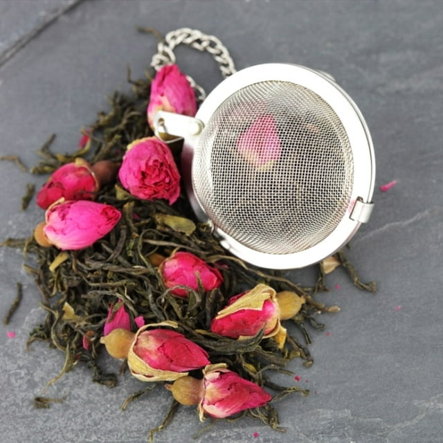 Infuseur Passoire à Boules de Thé, Simple 2 Pcs en Acier Inoxydable à la Mode, pour Bureau Maison de Thé Épices Thé en Feuilles