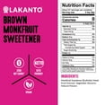 thumbnail image 6 of Lakanto Brown Monk Fruit Sweetener - Brown Sugar Substitute, Zero Calorie, Baking, Vegan, Keto Diet Friendly, Zero Net Carbs, Gluten Free, Sugar Replacement, Extract (Brown - 1 lb), 6 of 6