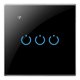 thumbnail image 1 of Tuya Wifi Smart Switch Touch Light Switch Zero Fire Line 3 Switch, 1 of 5