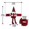 thumbnail image 3 of 1 Pcs Creative Christmas Curtain Tieback Buckle Santa Claus Design Curtain Ties Decoration For Home Festival Atmosphere Drapes Buckle, 3 of 5