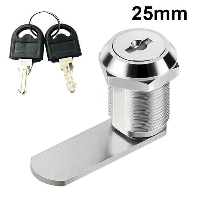 Cam Lock Security Lock 16-30Mm Cam Lock Door Mail Box Furniture Locker 2 Key