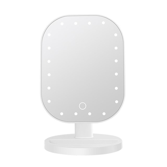 LED Light Makeup Mirror Touch Design Fill Light Mirror for Dormitory Home