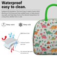 thumbnail image 3 of Womens Dinosaur and Volcano Pattern Lunch Box for Work,Insulated Lunch Bag for Women,Loncheras Para Mujer,Leakproof Adult Lunch Bag for Work,Beach,Travel,Picnic,Camping, 3 of 7