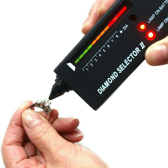 High Accuracy Diamond Tester Selector Gemstone Tool Gems Jewelry Test Tool with LED Indicator