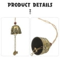 thumbnail image 6 of GETAJGHSD 1Pcs Rustic Metal Hanging Bells Wind Chime Pendant for Garden Car Decoration, 6 of 8