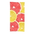 thumbnail image 2 of Citrus Fruit Print Beach Towel, 27.5x55in Oversized Quick Dry Pool Towel for Beach, Gym, Travel, 2 of 6