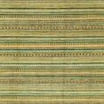 thumbnail image 1 of Ahgly Company Indoor Square Abstract Metallic Gold Abstract Area Rugs, 7' Square, 1 of 6