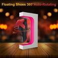 thumbnail image 3 of Levitating Shoe Display, Floating Rotating Sneaker Stand, Magnetic Levitation Shoe Rack with 16 Colors LED Light for Gifts Shoes Collectors Store, 3 of 5