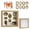 Wood, variant on Oasiva Artistic DIY Mini Museums Silhouettes Box Personalize Photo Shadows Box Display