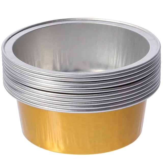 MasteelfCA 10 Pcs Bol de Fonte de Cire Bol de Fonte de Grains en Aluminium