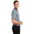 thumbnail image 4 of Port Authority ®  Fine Stripe Performance Polo. K558 L Graphite/ Black, 4 of 4