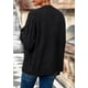 thumbnail image 4 of Suéter Cardigan PRETTYGARDEN Mujer 2025 Tejido Grueso Negro, 4 of 8